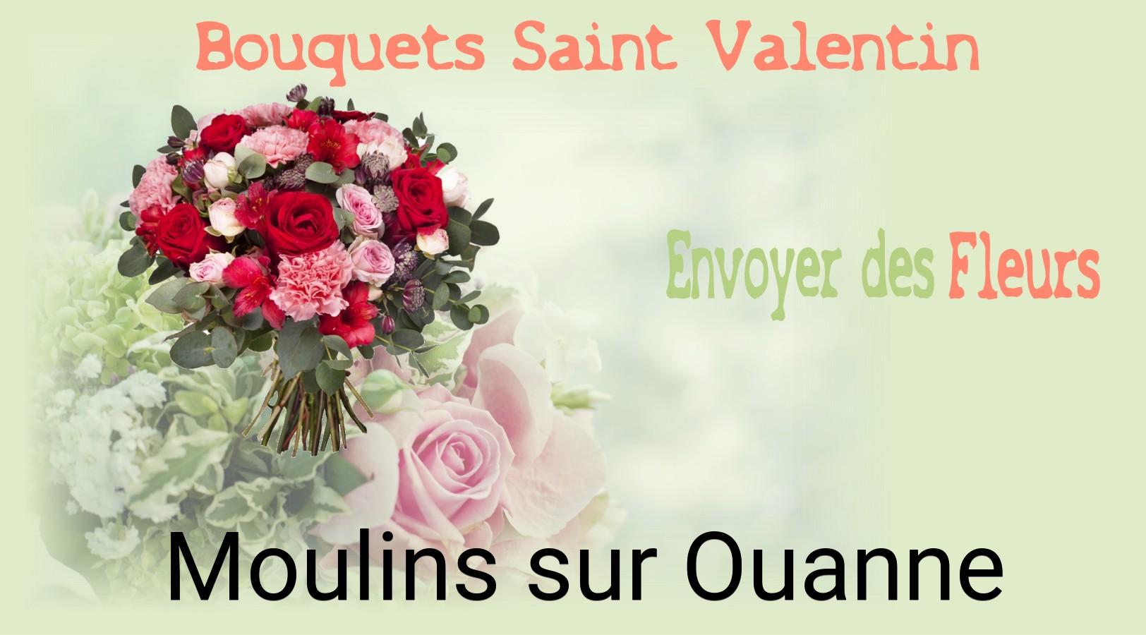 Roses de Saint-Valentin livrées à Moulins-sur-Ouanne